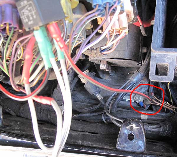 Range Rover P38 Air suspension electrical circuit modification