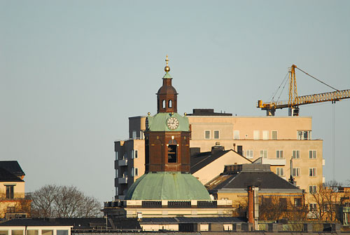 Overview image for the church tower clock test