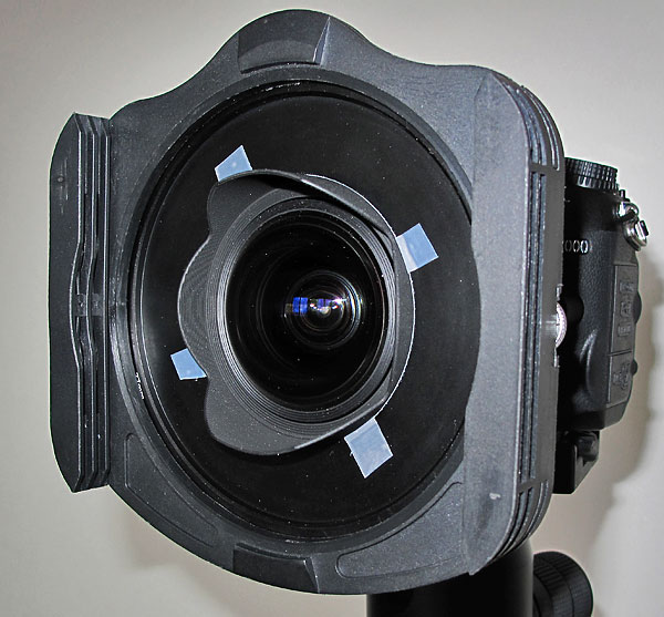 The Cokin X-pro filter holder makes the Sigma 8-16mm DC HSM and the Nikon D7000 to look like a pocket camera!