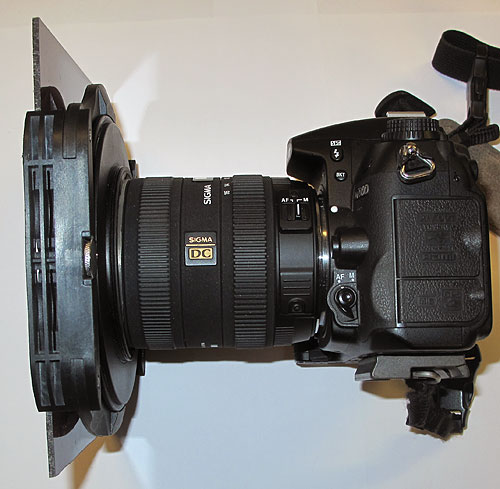 Filter adapter for the Sigma 8-16mm lens.