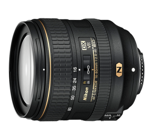 NIKON AF-S DX NIKKOR 16-80MM F/2.8-4E ED VR lensl