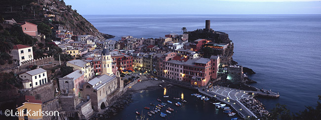 Vernazza, Italy a view from my Xpan