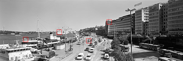 Canon 8600F B&W scan of 6x17 filmformat