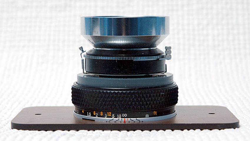 Lens mount for 6x12 camera and helical mount made of old olympus lens