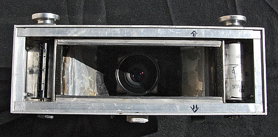 roll film holder of the 6x17 diy camera