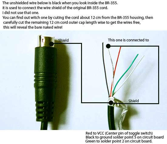 Nikon MC-35 adapter cord hookup to Globalsat BR-355