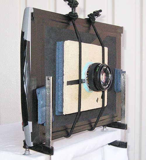 Scannercamera test setup