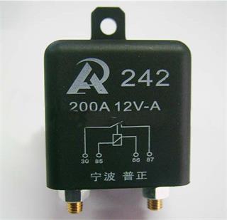 200A 12V relays used for the Range Rover P38 battery saving mod.