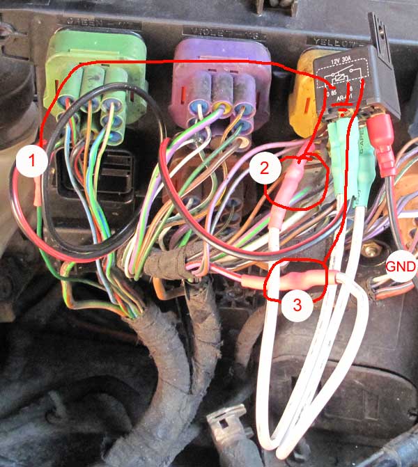 Range Rover P38 EAS modifications improvements and tips ... range rover p 38 wiring diagram 