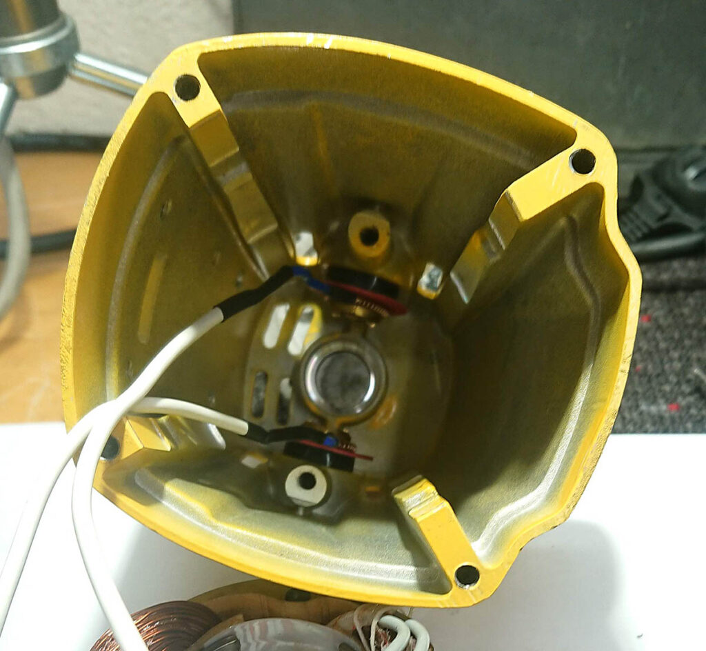 Rotor wiring MD40 reversal modification