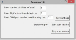 Free usb relay camera controller software for slide film copying